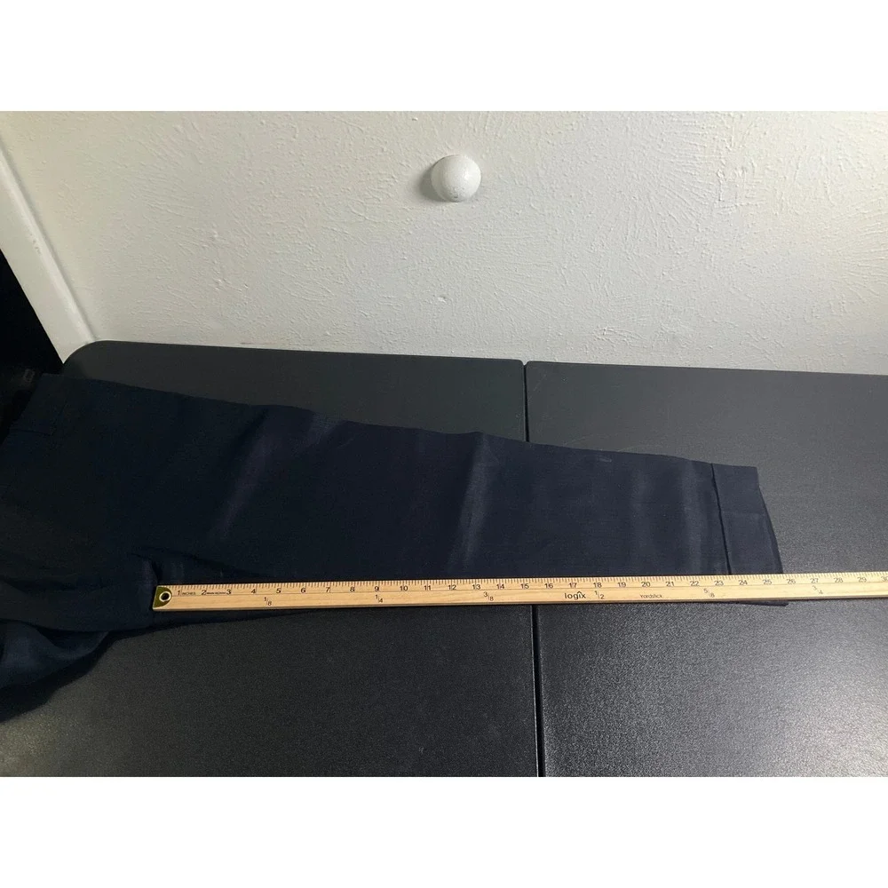 J. Crew‎ Womens Linen Cropped Pants Size 2 Black Career Casual Preppy